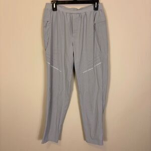Lululemon Men's Fast And Free Grey Lightweight Pants Medium